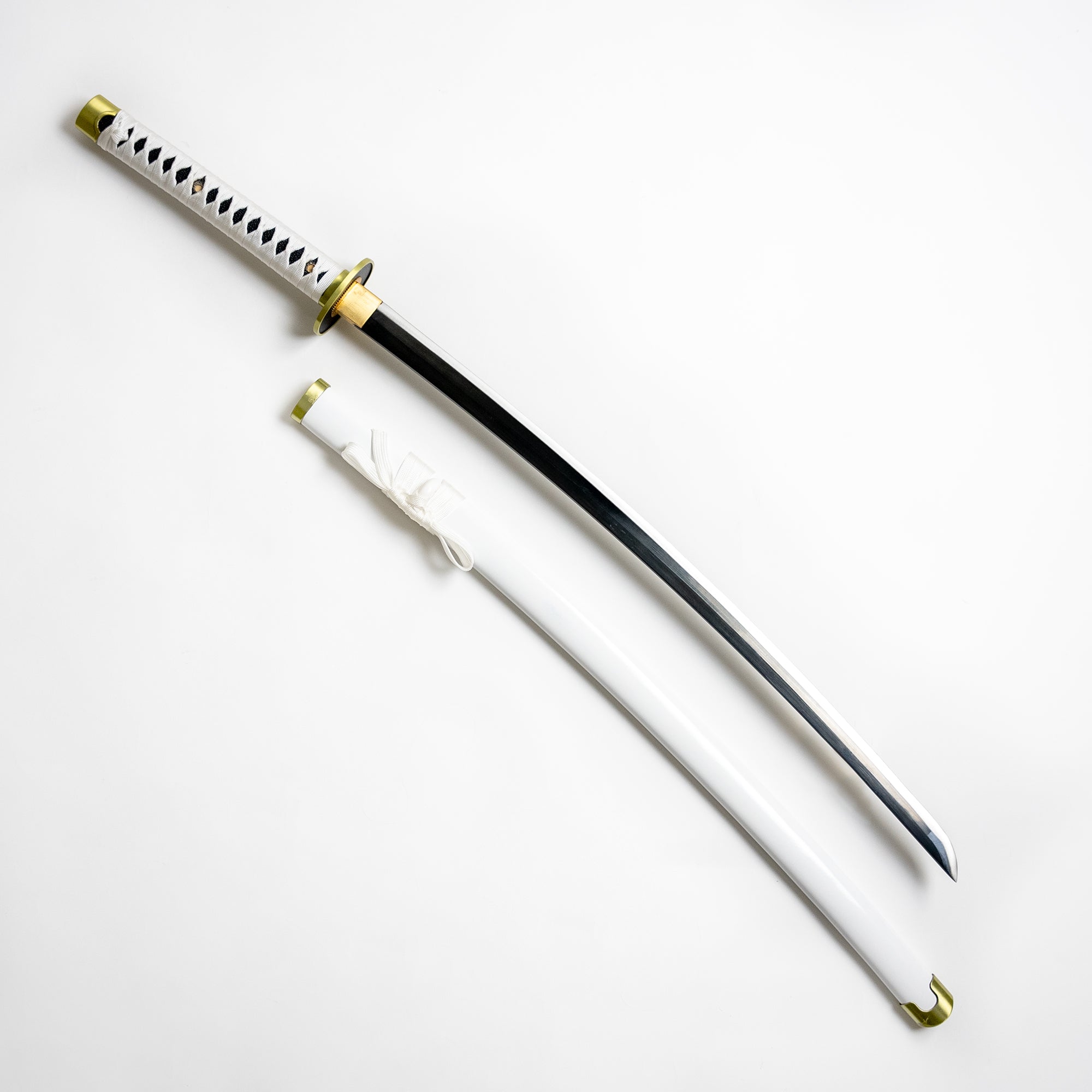 Roronoa Zoro's "Meitou; Wado Ichimonji" Katana (Battle Ready) 2nd Edition Anime Sword - Tophatter Daily Deals