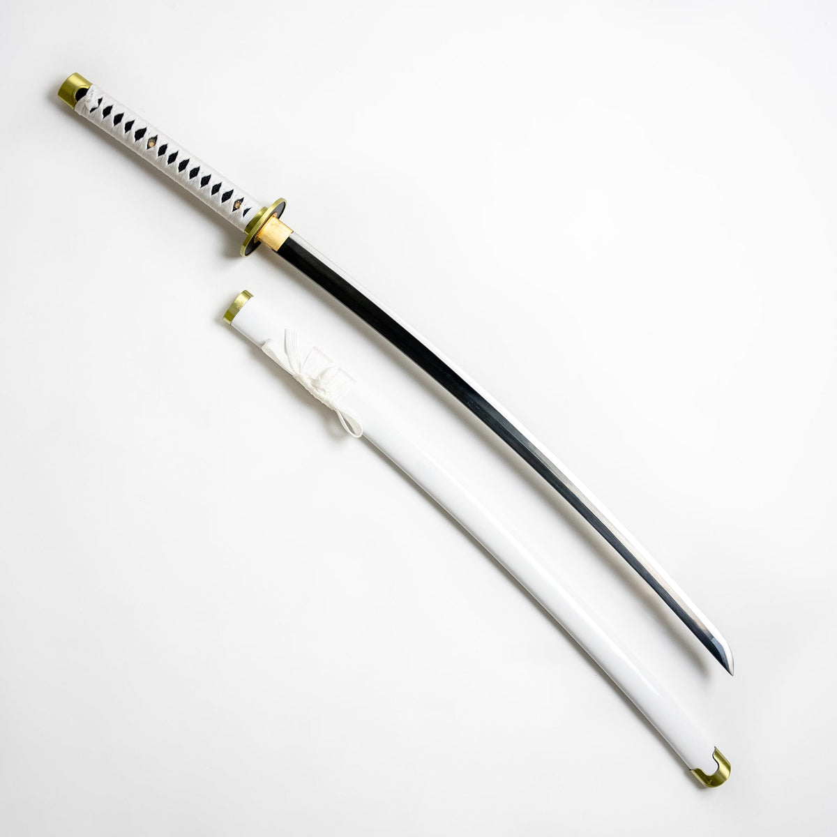 Roronoa Zoro's "Meitou; Wado Ichimonji" Katana (Battle Ready) 2nd Edition Anime Sword - Tophatter Daily Deals