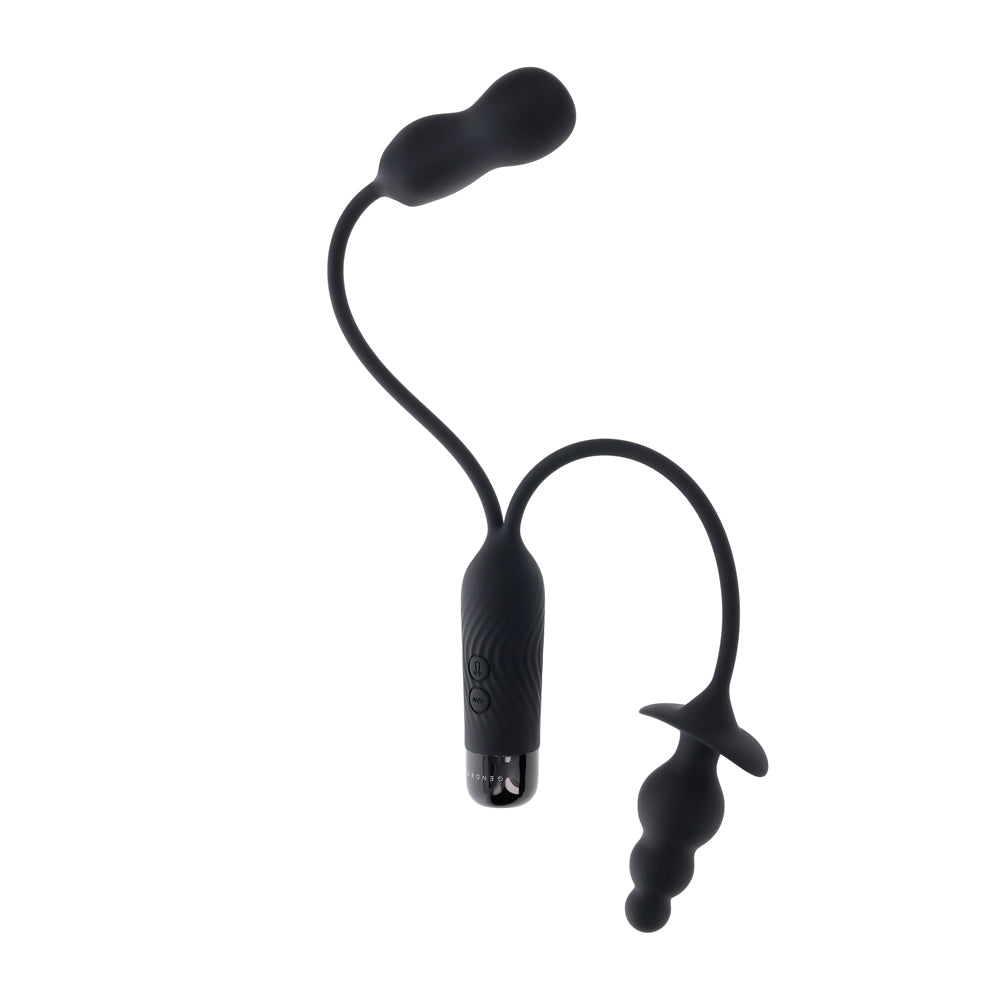 Gender X Double My Pleasure – Rechargeable Dual Motor Vibrator > Vibrators > Unconventional - Tophatter Daily Deals