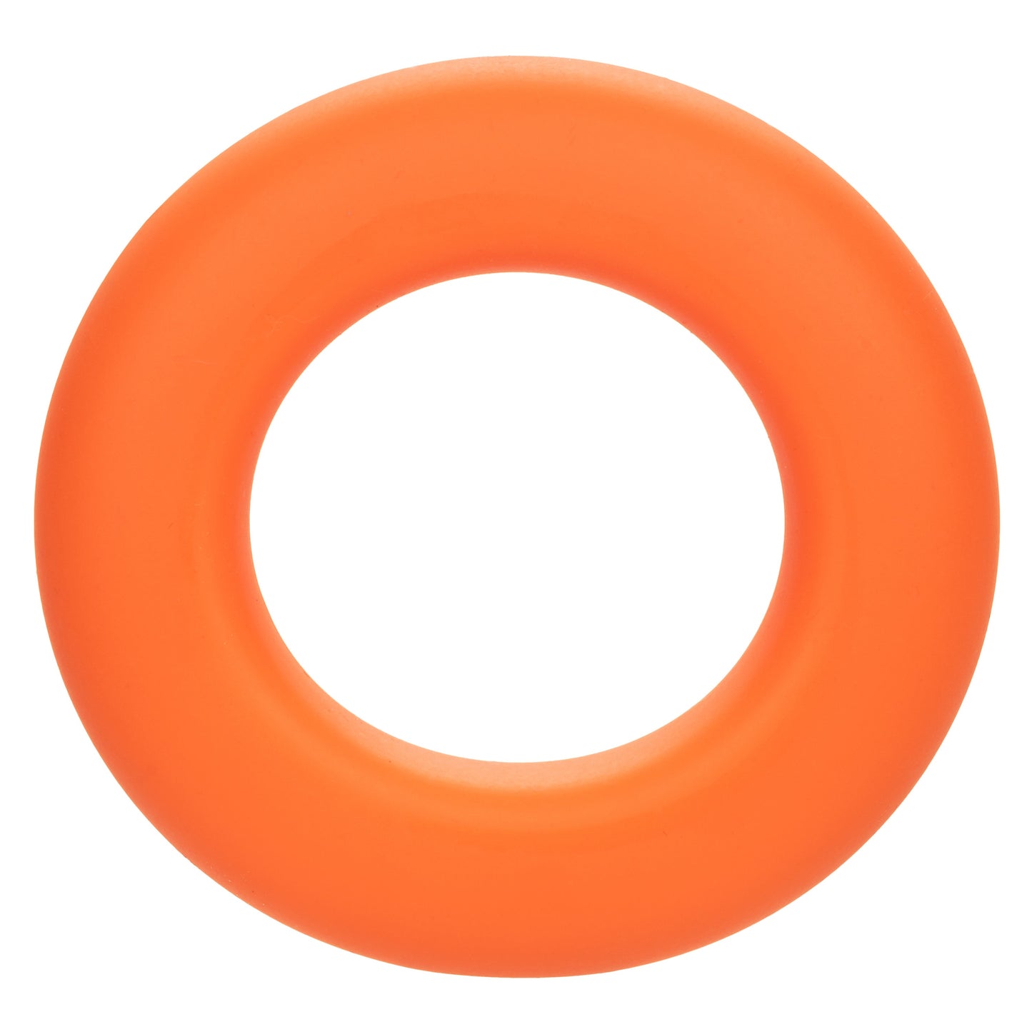 Alpha Liquid Silicone Prolong Large Ring Orange 1.25 Inch Diameter Stretchy Comfortable Durable > Cock Ring > Single - Tophatter Daily Deals