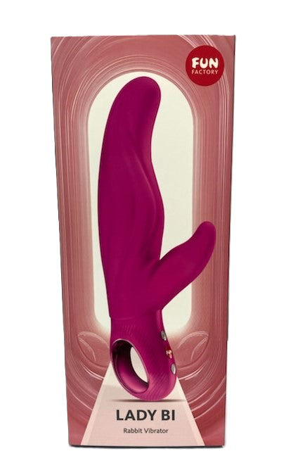 Fun Factory Lady Bi (Magenta) – USB-C Rechargeable 21.8 cm Rabbit Vibrator > Vibrators > Ladies > Rabbit - Tophatter Daily Deals