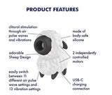 Satisfyer Dreamy Sheep – Compact Air Pulse and Vibrator Toy > Sex Toys For Ladies > Air Pulsation - Tophatter Daily Deals