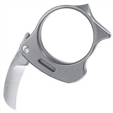 Zyac Titanium Alloy Ring Knife - Tophatter Daily Deals