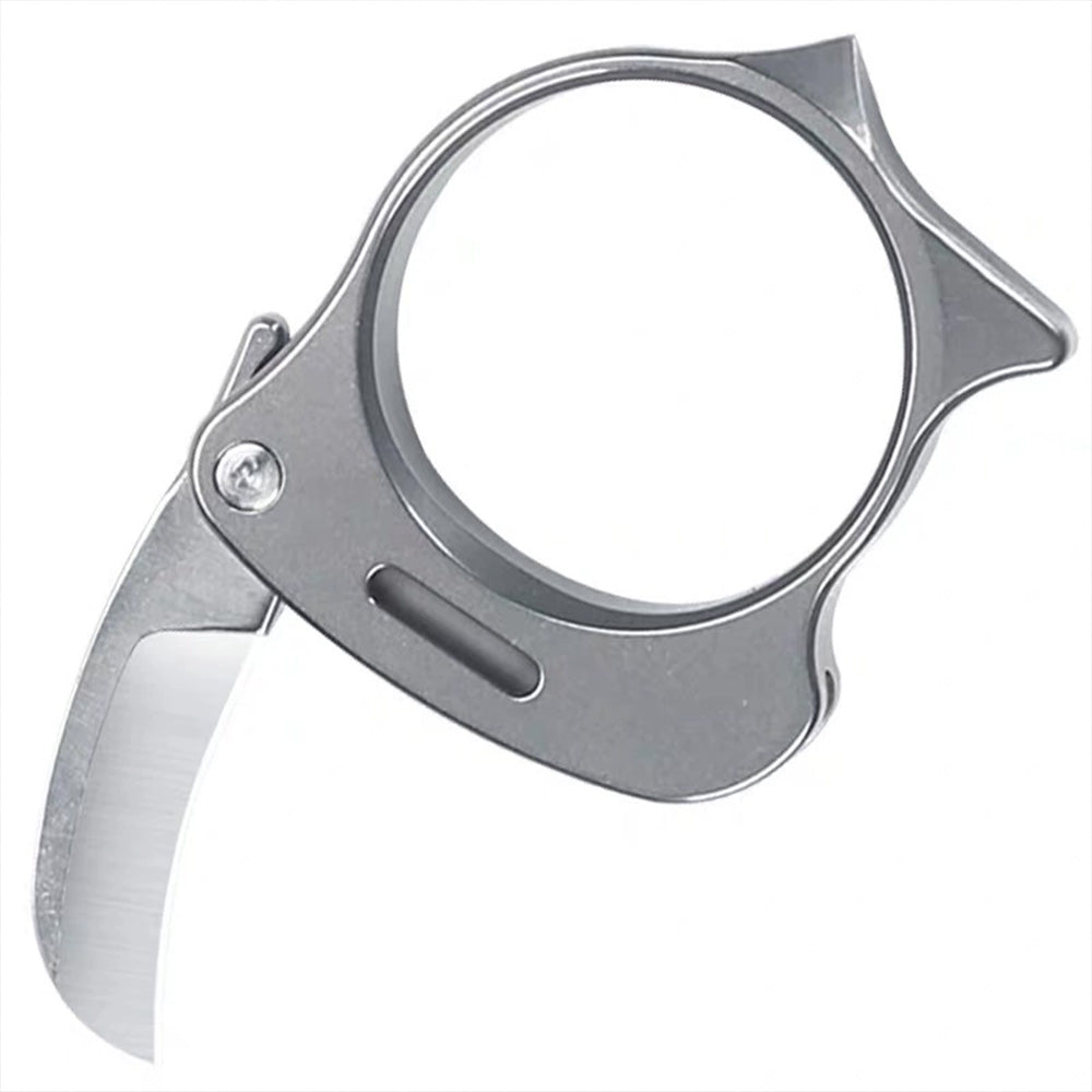 Zyac Titanium Alloy Ring Knife - Tophatter Daily Deals