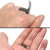 Zyac Titanium Alloy Ring Knife - Tophatter Daily Deals