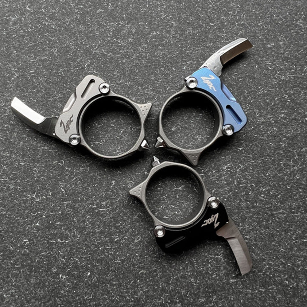 Zyac Titanium Alloy Ring Knife - Tophatter Daily Deals