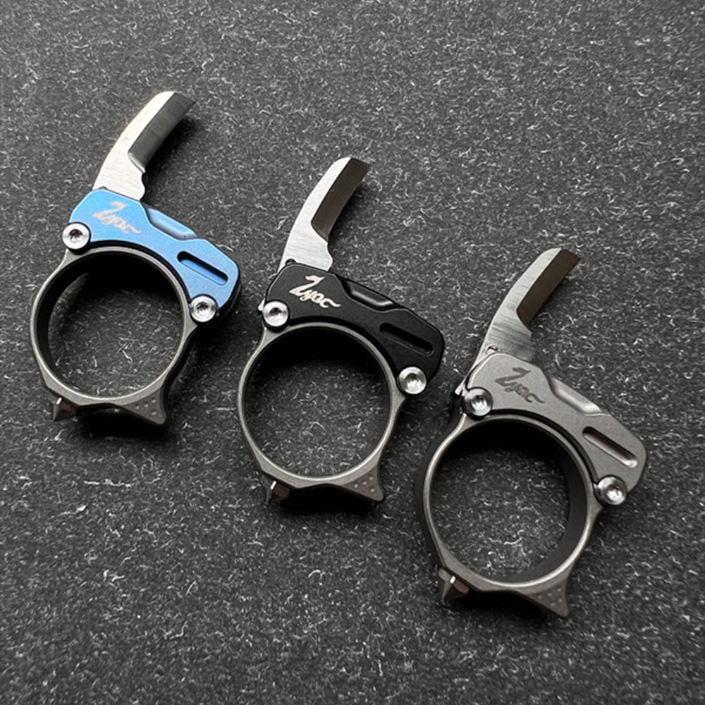 Zyac Titanium Alloy Ring Knife - Tophatter Daily Deals