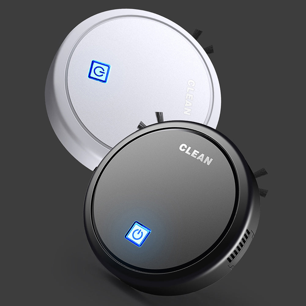 3-in-1 Robot Vacuum Cleaner 1800Pa Multifunctional Smart Floor Cleaner USB Rechargeable Dry Wet Sweeping Vacuum Cleaner 0 - Tophatter Daily Deals