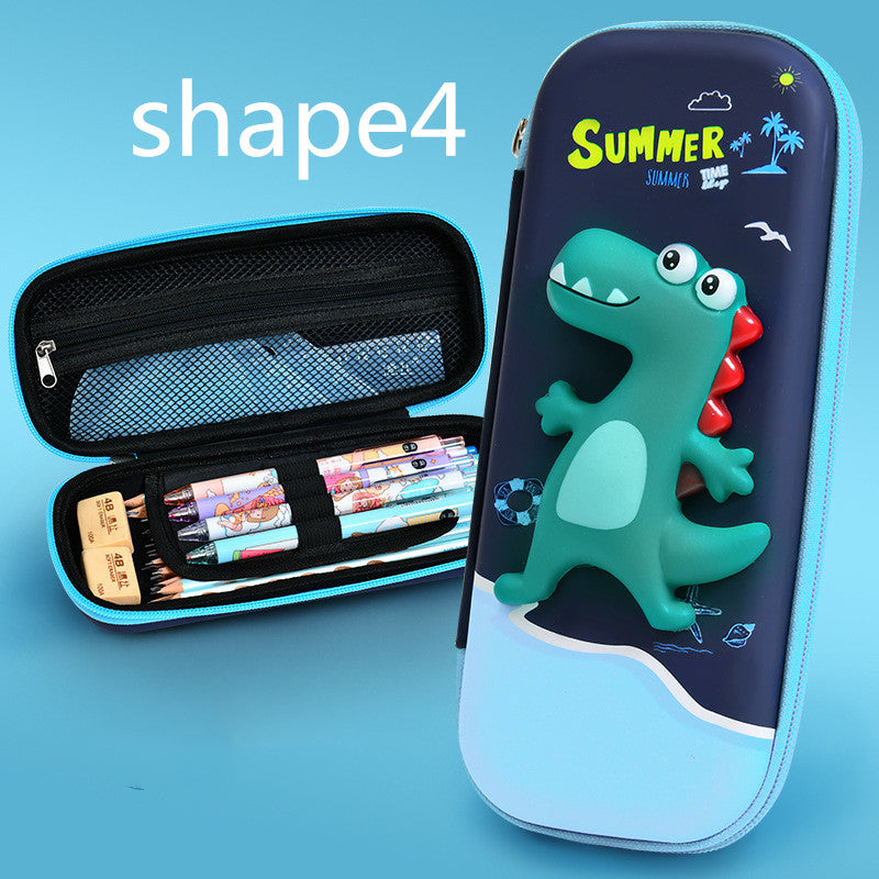 3D Decompression Pencil Case Multifunctional Large-capacity Shape4 0 - Tophatter Daily Deals