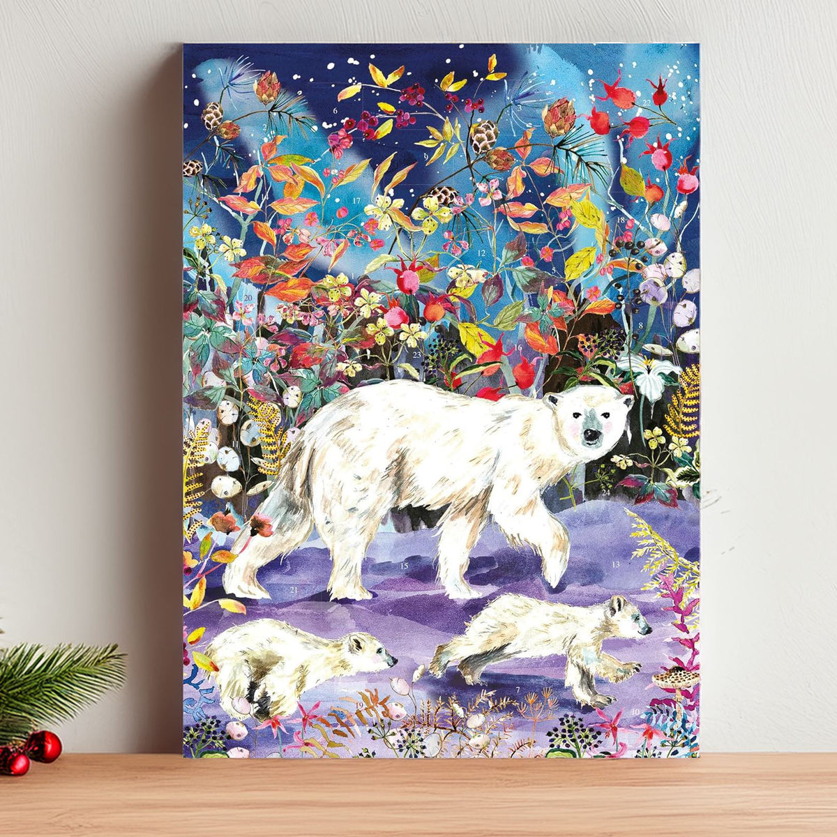 Aurora Bears Christmas Advent Calendar | Northern Lights Advent Calendar Advent Calendar - Tophatter Daily Deals