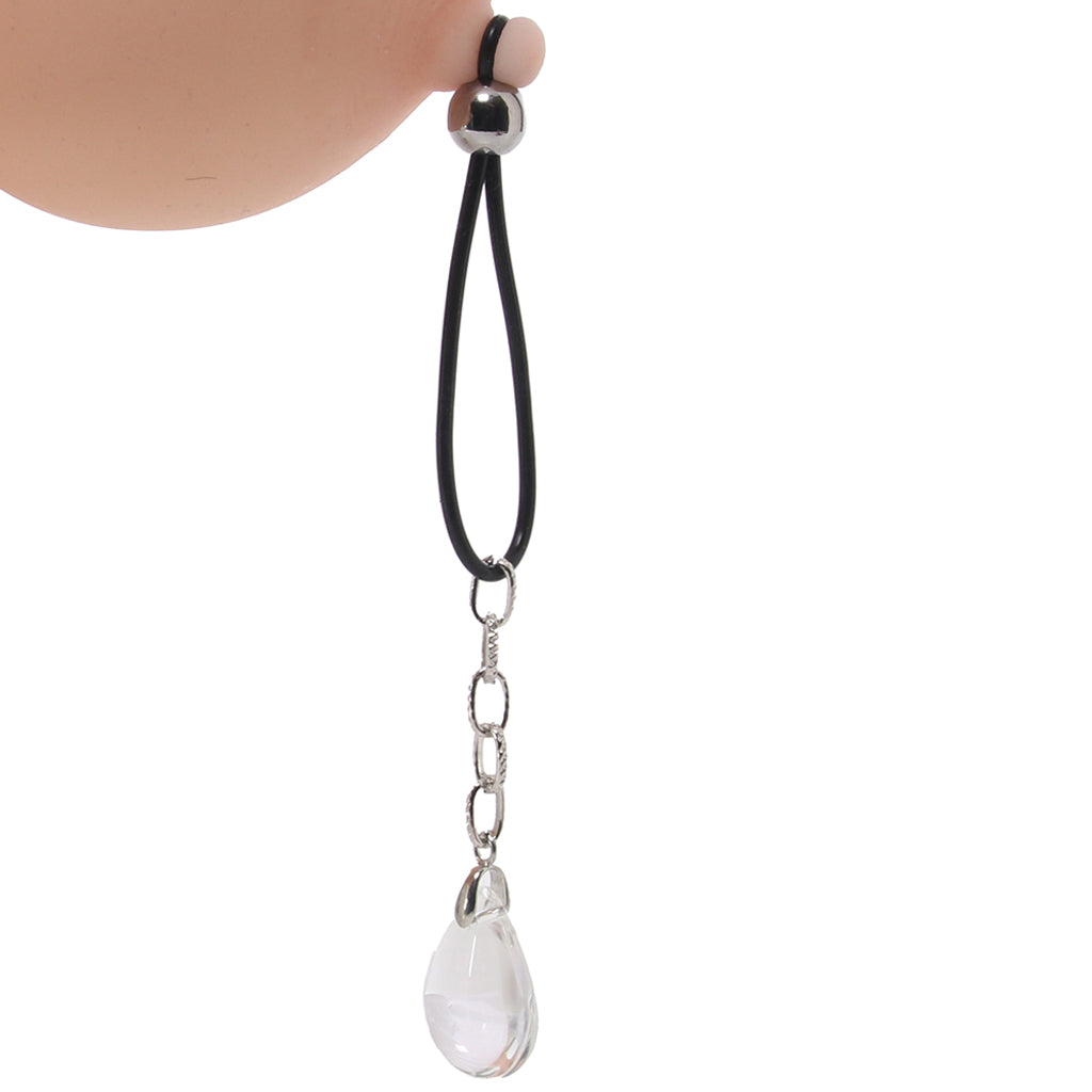 nipple play Non-Piercing Nipple Jewelry in Crystal Bondage and Fetish > Nipple Stimulators & Clamps - Tophatter Daily Deals
