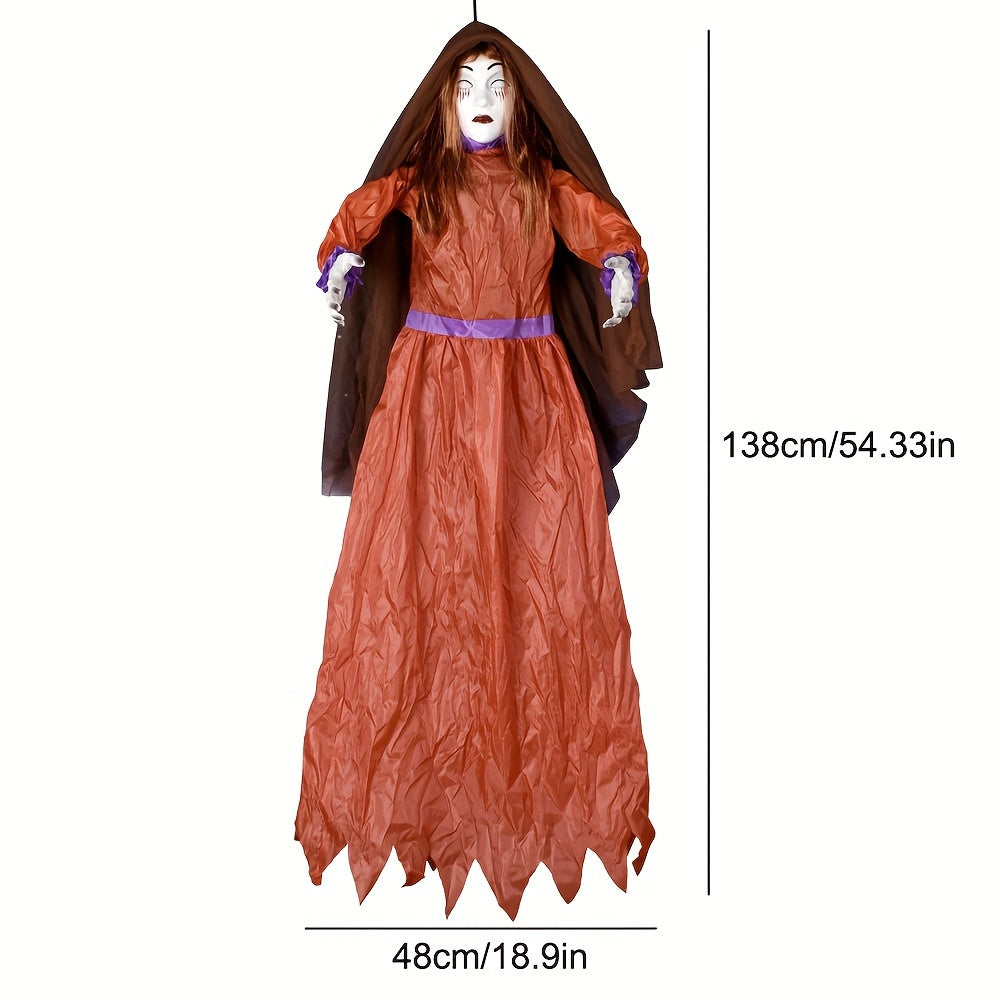 Halloween Female Ghost Screaming Door Hanger Halloween - Tophatter Daily Deals