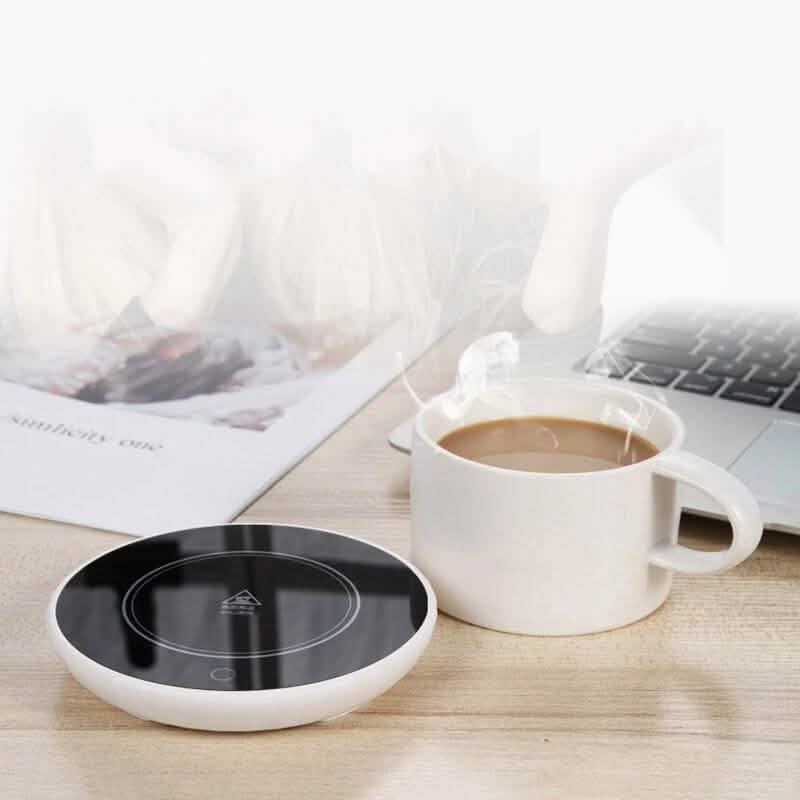A06 Microgravity Sensor 18W Cup Heating Mat Electric Tea Warmer Kitchen Tools & Gadgets - Tophatter Daily Deals