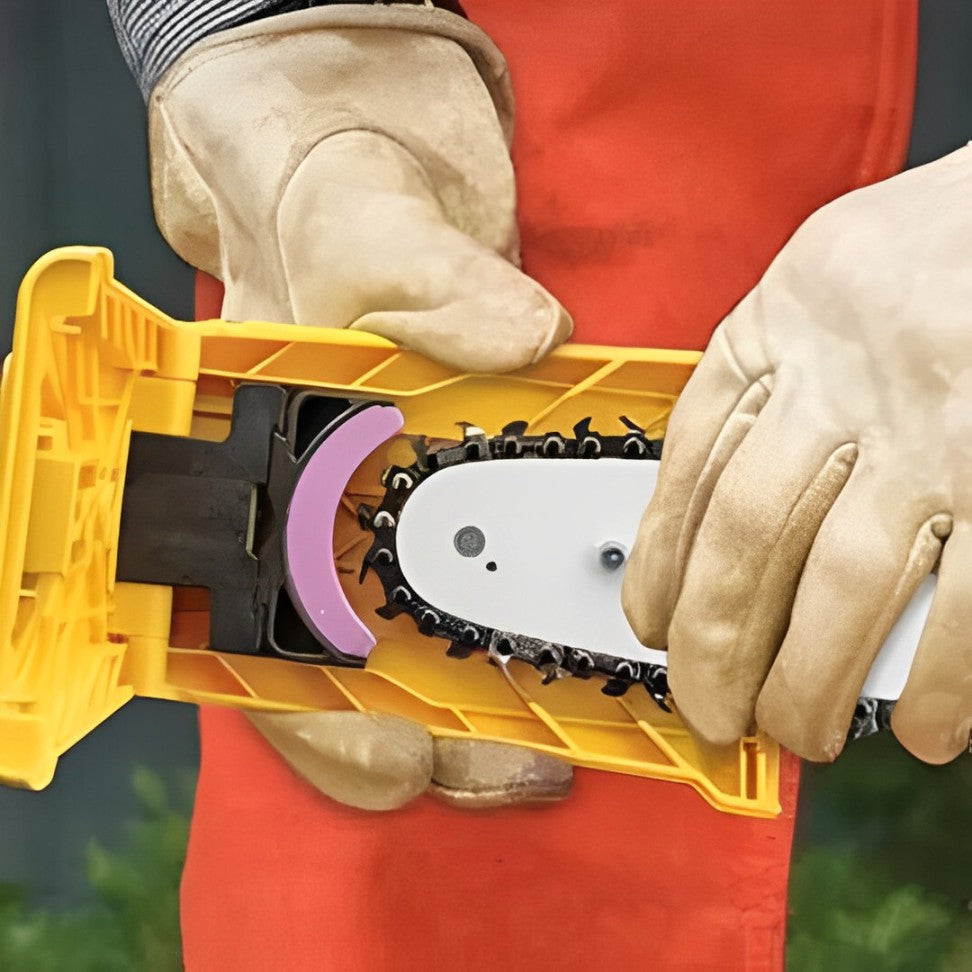 Chainsaw Sharpener Portable Teeth Tool Fall 2025 Quick - Tophatter Daily Deals