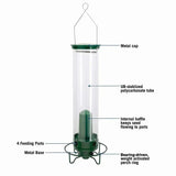 Squirrel Proof Bird Feeder Heavy Duty Spinning Perch - Tophatter Daily Deals