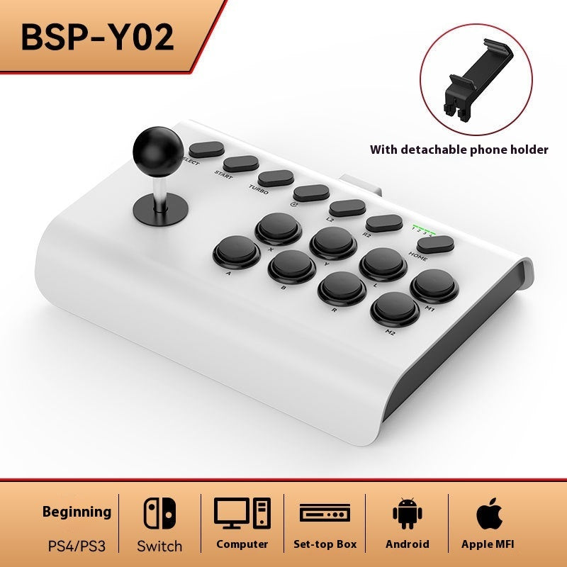 Arcade Rocker Ps4 Computer Android TV Set-top Box White And Black 0 - Tophatter Daily Deals