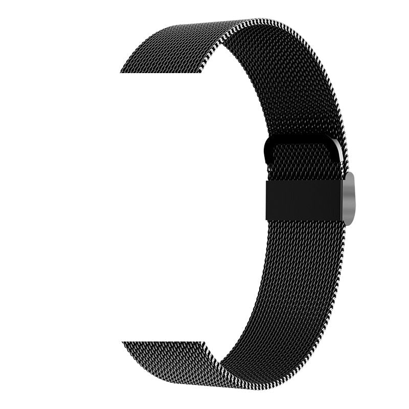 Blood Pressure Heart Rate Sleep Monitoring Sports Bracelet Black steel strap 0 - Tophatter Daily Deals
