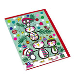 Penguin Christmas Tree - Christmas Advent Calendar Greetings Card & Envelope Advent Calendar - Tophatter Daily Deals