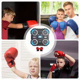Wall-Mounted 4-Target Smart Boxing Machine Set Punching & Training Bags - Tophatter Daily Deals