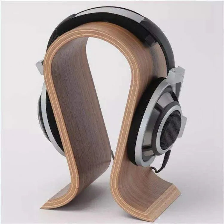 Headphone Stand Creative Solid Wood Computer Humidifier - Tophatter Daily Deals