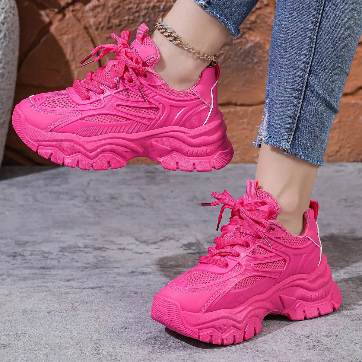 Fashion 1986™ Breathable Women's Sneakers Sneakers - Tophatter Daily Deals