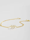 V To Z Zircon 925 Sterling Silver Bracelet Bracelets - Tophatter Daily Deals