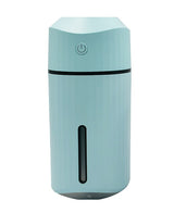 Aromatherapy Essential Oil Wireless Rechargeable Car Humidifier Light Blue USB 0 - Tophatter Daily Deals