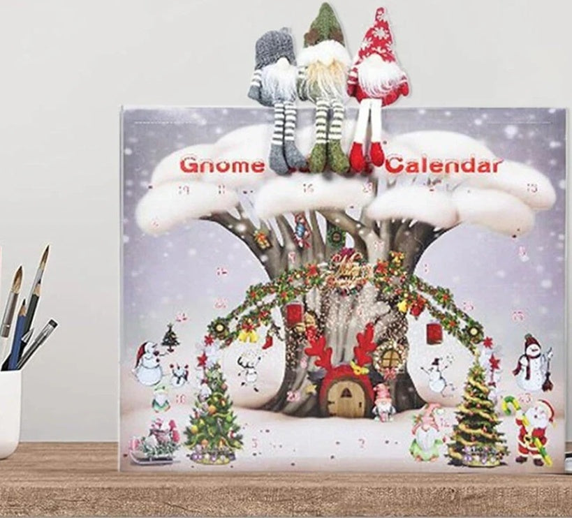 Halloween Puzzle Countdown Advent Calendar 24 Days Of Fun As shown in the picture 28x20.5x8.5cm 3D Changing Face Moving Picture Frame - Tophatter Daily Deals