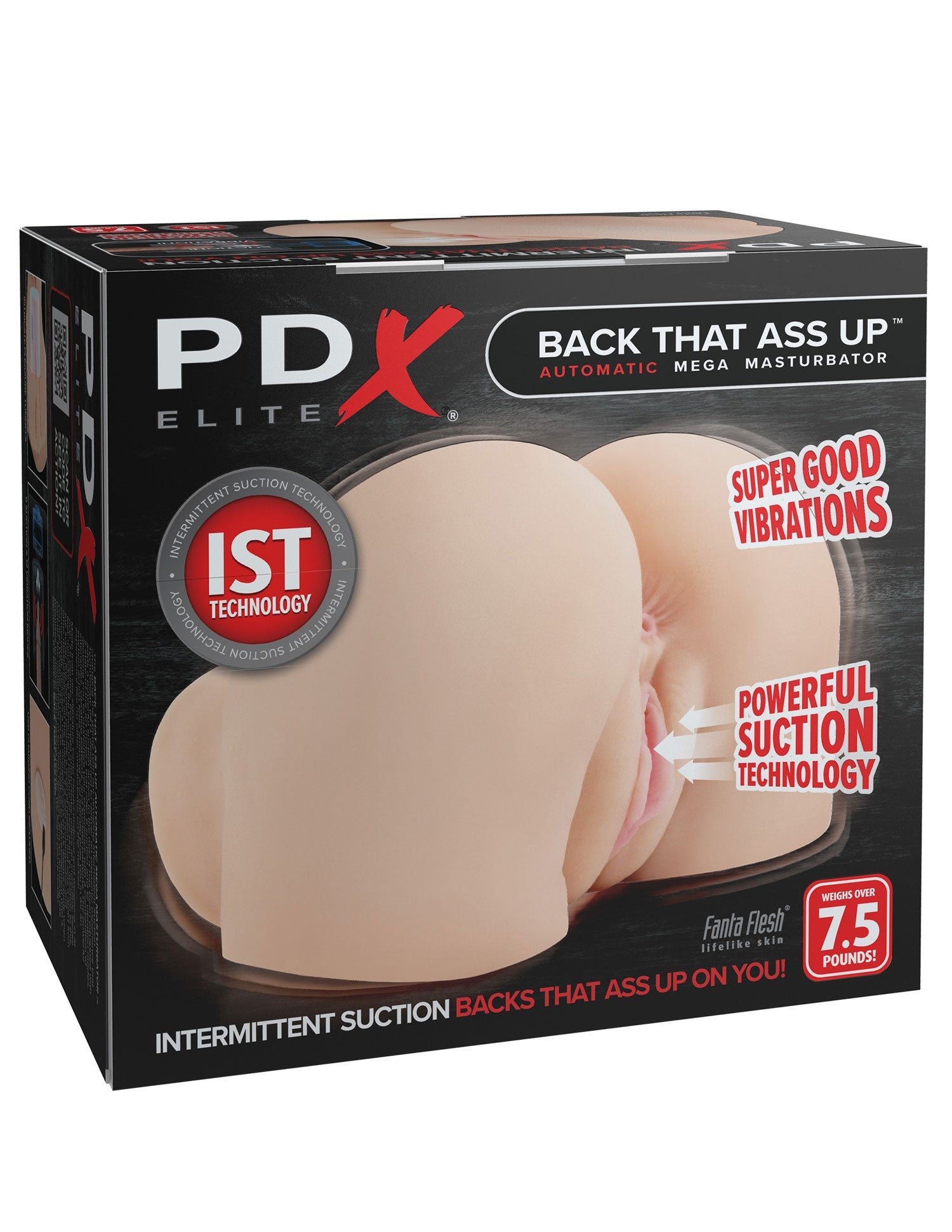 Pdx Elite Back That Ass Up Usb Auto Mega Masturbator > Sex Toys For Men > Assbators - Tophatter Daily Deals