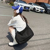Slouchy Canvas Messenger Shoulder Bag, 15 Inch Handbags & Wallets - Tophatter Daily Deals