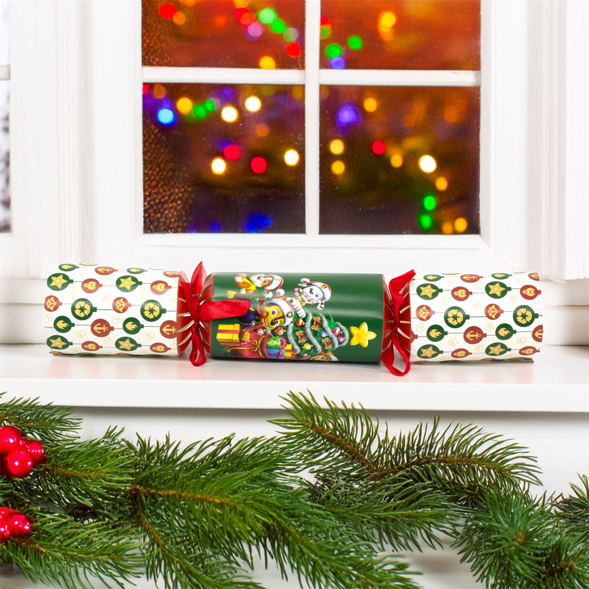 Giant Paw Patrol Christmas Cracker | Children Extra Large Xmas Cracker - 55cm Christmas Cracker - Tophatter Daily Deals