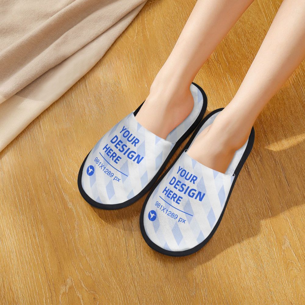 Autumn Winter Home Indoor Cotton Slippers 7 - Tophatter Daily Deals
