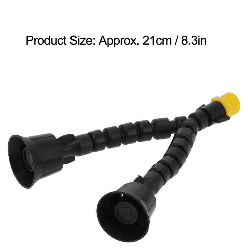 4 Points Plastic Universal Y-type Nozzle Adjustable Bamboo Joint Agricultural Sprayer 0 - Tophatter Daily Deals