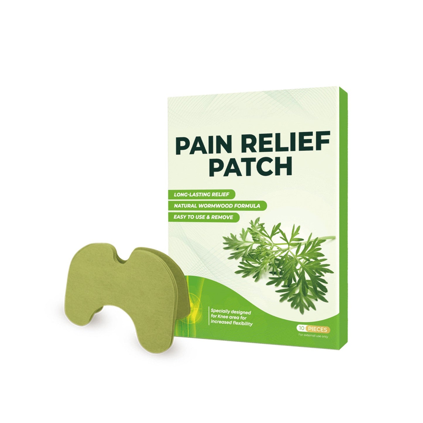 Argy Wormwood Pain Relief Health Care Sticker 10 Pieces Pain Relief Patch 0 - Tophatter Daily Deals