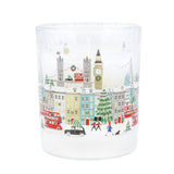 London Christmas Candle | Christmas Pudding Scented Candle & Holder - 7cm Scented Candle - Tophatter Daily Deals
