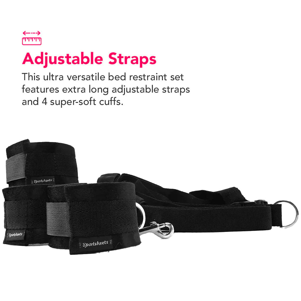 PinkCherry Under the Bed Restraints - Tophatter's Adult Products Bondage and Fetish > Restraints - Tophatter Daily Deals