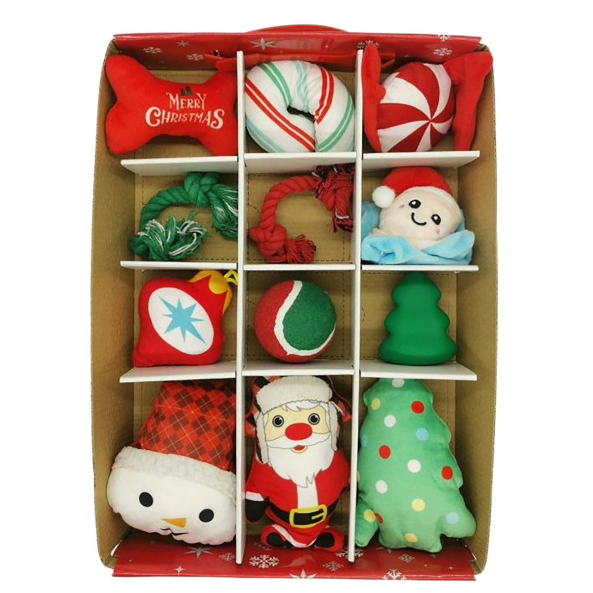 Dog Christmas Advent Calendar | Dog Toy Advent Calendar For Small & Medium Dogs Advent Calendar - Tophatter Daily Deals