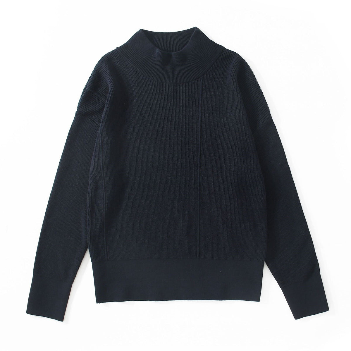 Oversized Men’s Sweater - Mock Neck, Ribbed Knit, Layering Cyan 3D Changing Face Moving Picture Frame - Tophatter Daily Deals