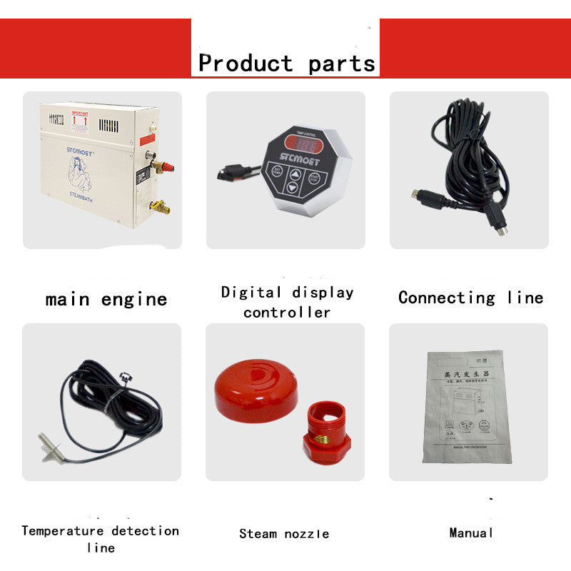 6KW Generator Wet Steam Machine Equipment 0 - Tophatter Daily Deals