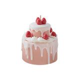 Cake Birthday Gift Aromatherapy Candle - Scented Soy Wax Decor Pink Aromatherapy Candles - Tophatter Daily Deals