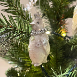 White Penguin Christmas Tree Bauble | Resin Penguin Christmas Tree Ornament 7cm Baubles - Tophatter Daily Deals