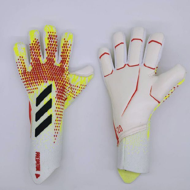 4MM Latex Goalkeeper Gloves without Finger Green 0 - Tophatter Daily Deals