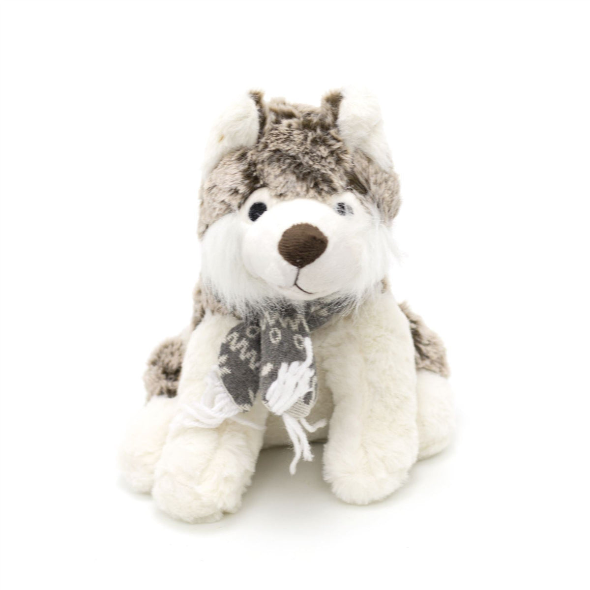 Adorable Husky Dog Soft Plush Toy | Children's Cuddly Soft Toy Husky Puppy | Christmas Cute Animal Plush Soft Toy - Tophatter Daily Deals