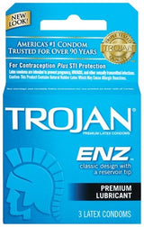 Trojan Enz Lubricated - 3 Pack > Essentials > Condoms - Tophatter Daily Deals