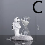 Astronaut Spaceman Decoration TV Cabinet Wine Cabinet Book C Silver 0 - Tophatter Daily Deals
