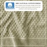 Cotton Diamond Waffle Weave Bath Towel Set - Grayson Collection Bath - Tophatter Daily Deals