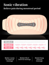 Belt Vibration Relief Electric Moxibustion Warm Belt 0 - Tophatter Daily Deals