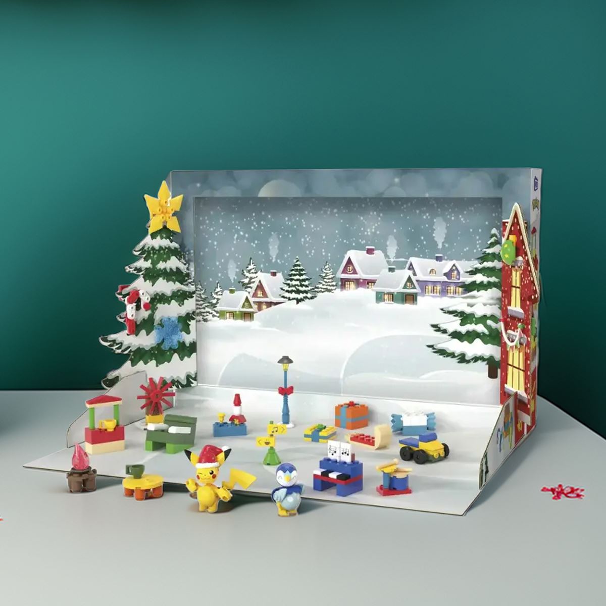 Mega Pokemon Christmas Advent Calendar 2025 | Toy Advent Calendar for Kids Advent Calendar - Tophatter Daily Deals
