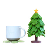 Christmas Tree Coaster Set Decor - Tophatter Daily Deals