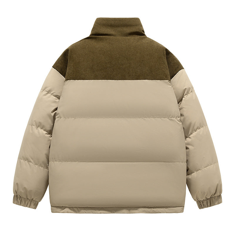Warm Men’s Hoodie Padded Coat - Loose Boxy, Cotton Winter 3D Changing Face Moving Picture Frame - Tophatter Daily Deals